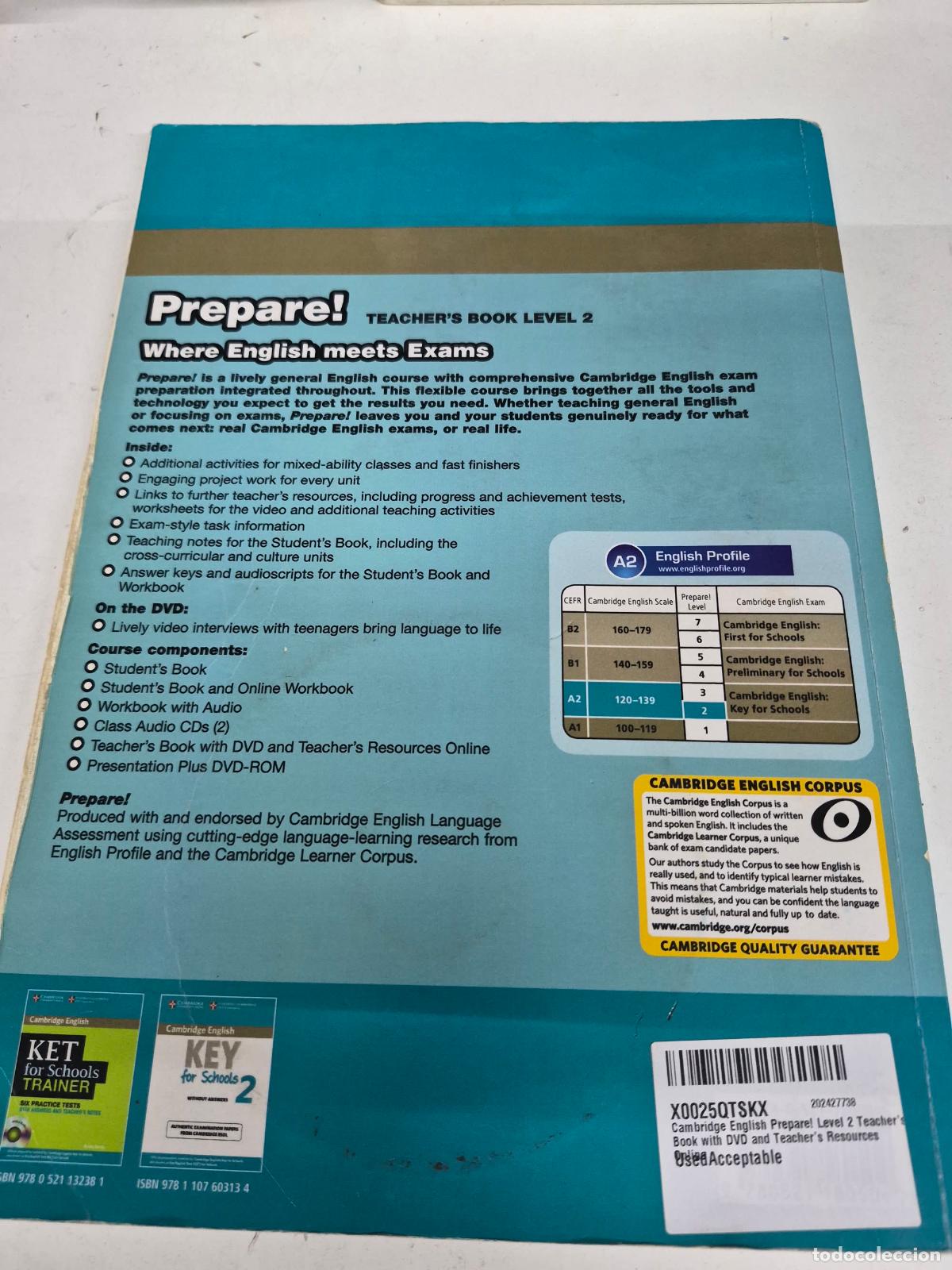 Gebrauchte B&uuml;cher: Cambridge English Prepare! Level 2 Teacher's Book with DVD and Teacher's Resources Online - Heyderma