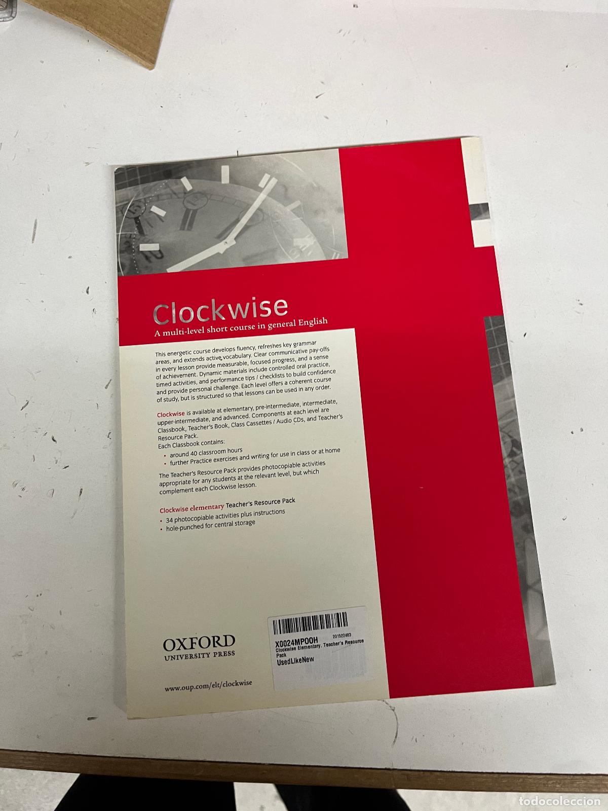 Libri di seconda mano: Clockwise Elementary. Teacher's Resource Pack - Basak, Rena; Hyde, Drew