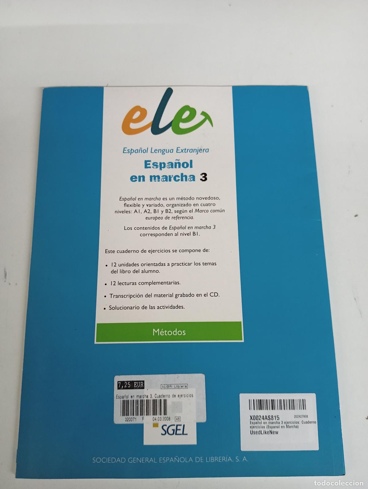 Libri di seconda mano: Espa&ntilde;ol en marcha 3 ejercicios: Cuaderno de ejercicios - Castro Vi&uacute;dez, Francisca; Ben&iacute;tez Rubio, M.