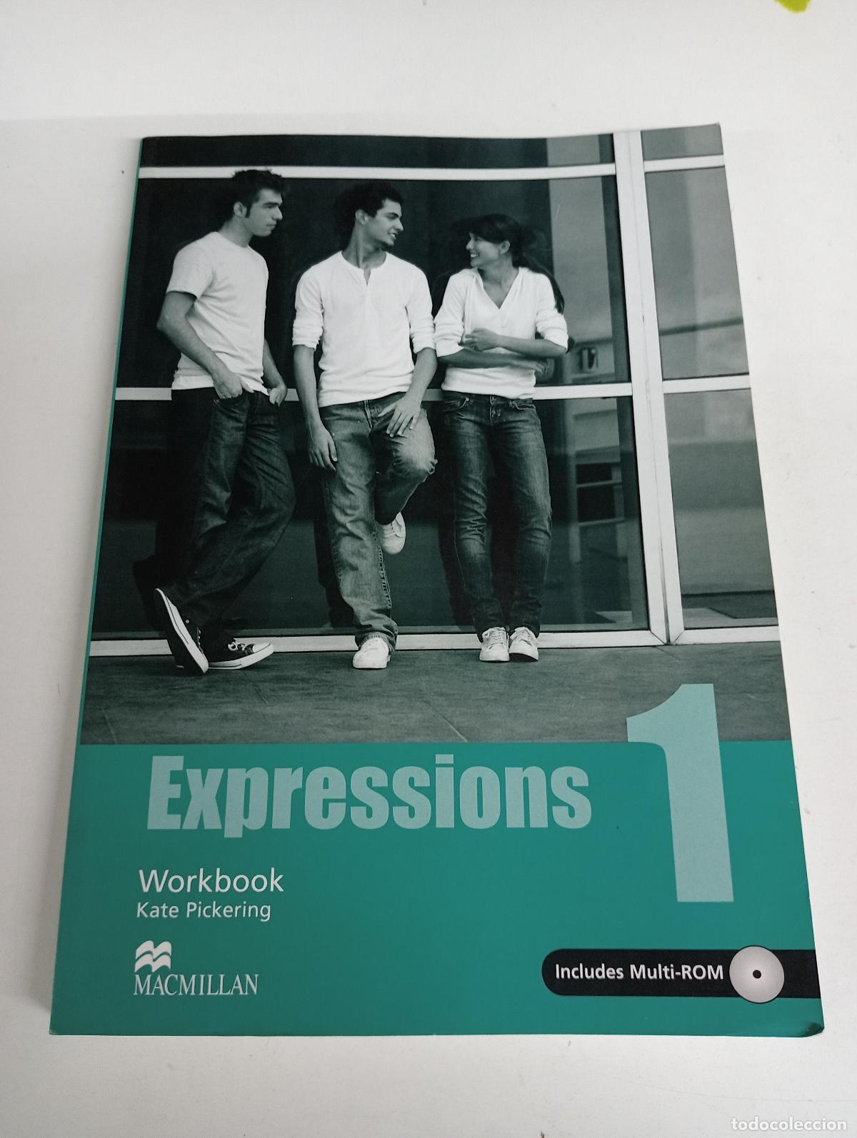 Libri di seconda mano: EXPRESSIONS 1 Wb -Key Pk (+Multi ROM) - Kate Pickering