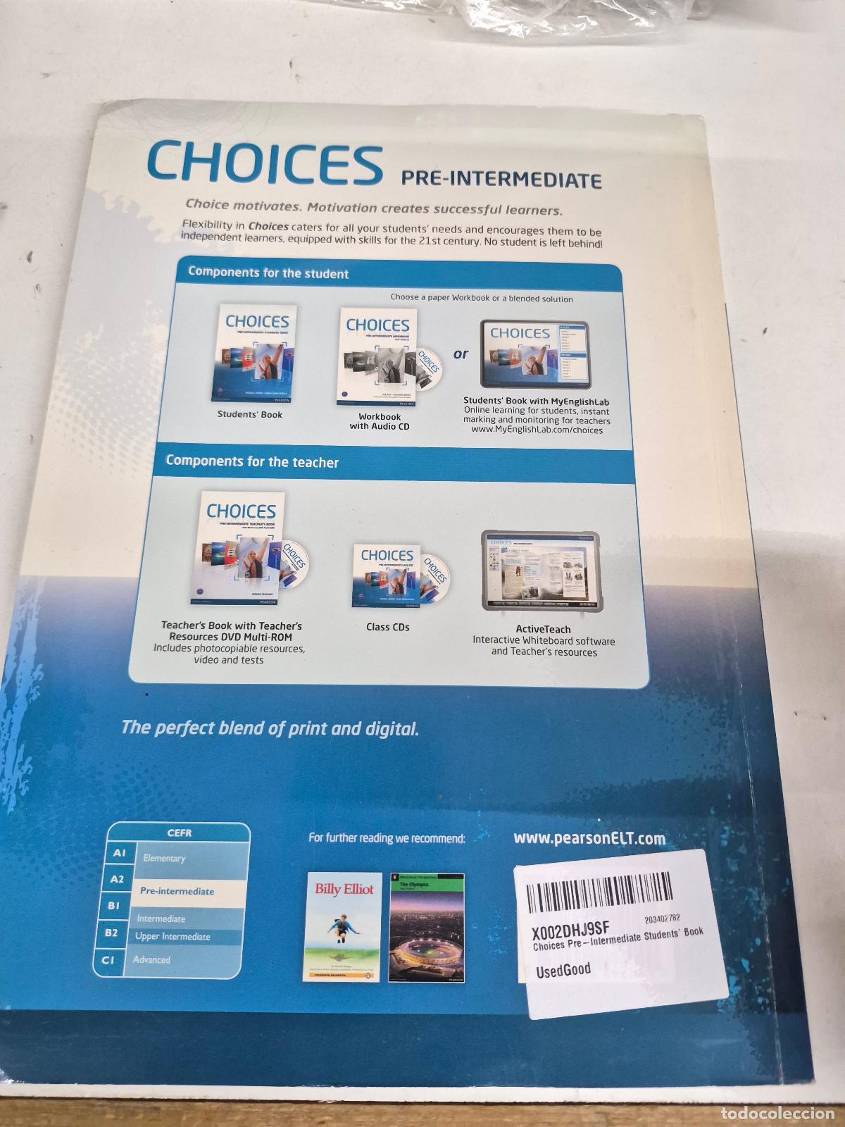 Libri di seconda mano: Choices Pre-Intermediate Students' Book - Harris, Michael; Sikorzynska, Anna