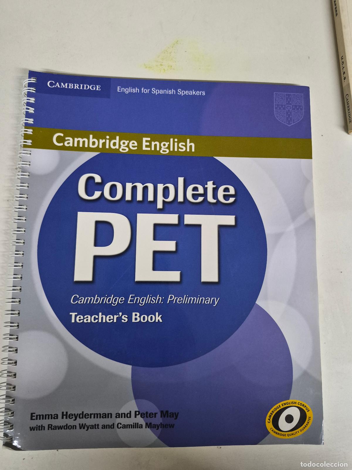 Libri di seconda mano: Complete PET for Spanish Speakers Teacher's Book (CAMBRIDGE) - Heyderman, Emma; May, Peter; Wyatt, R
