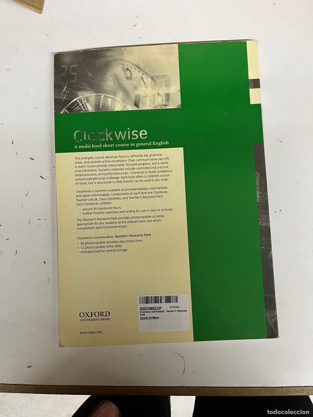 Libri di seconda mano: Clockwise Intermediate. Teacher's Resource Pack - Campbell, Fiona; Creed, Patrick; Massey, David