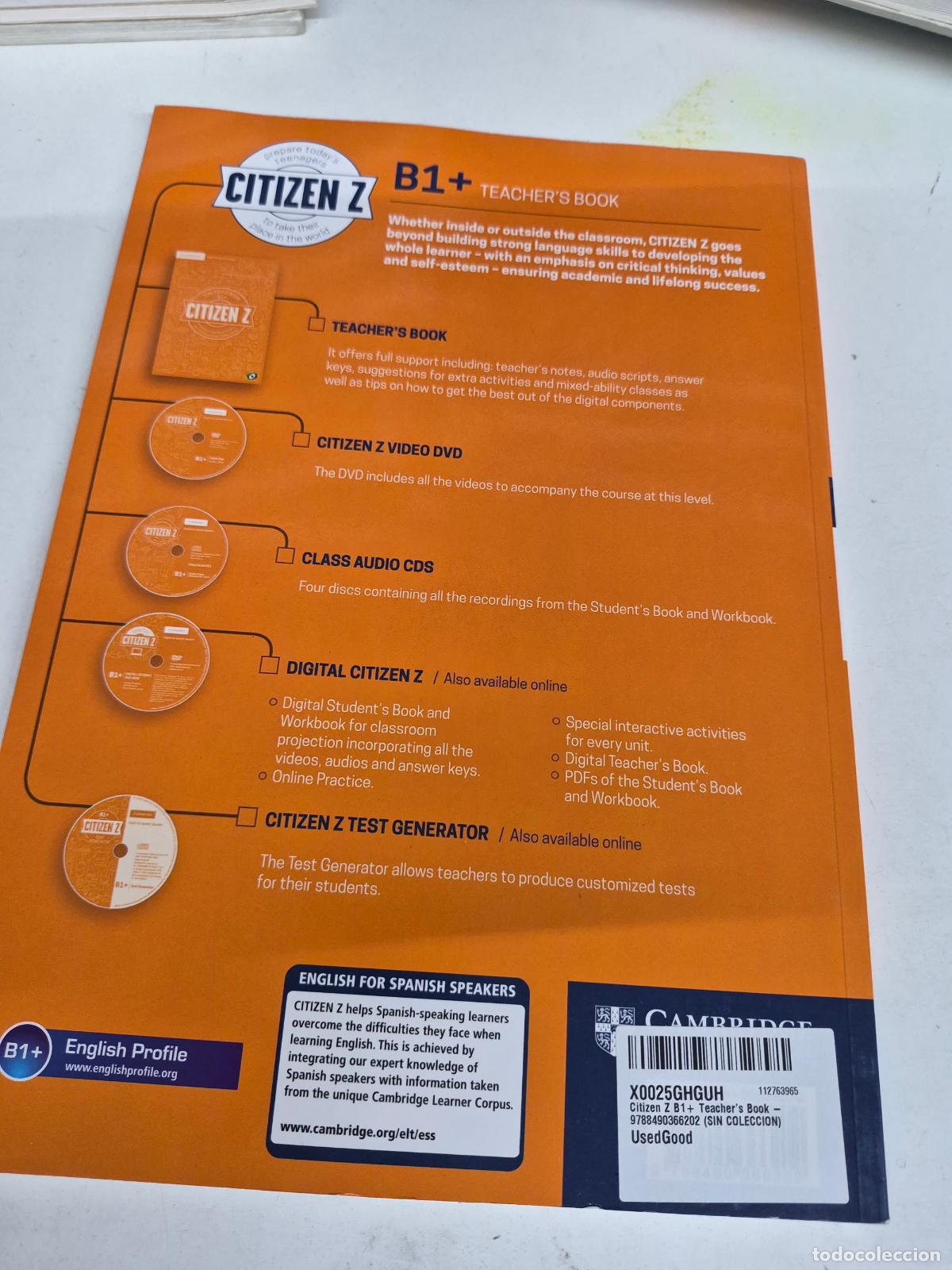 Livres d'occasion: Citizen Z B1+ Teacher's Book - Brian Hart, Herbert Puchta, Jeff Stranks, Peter Lewis-Jones