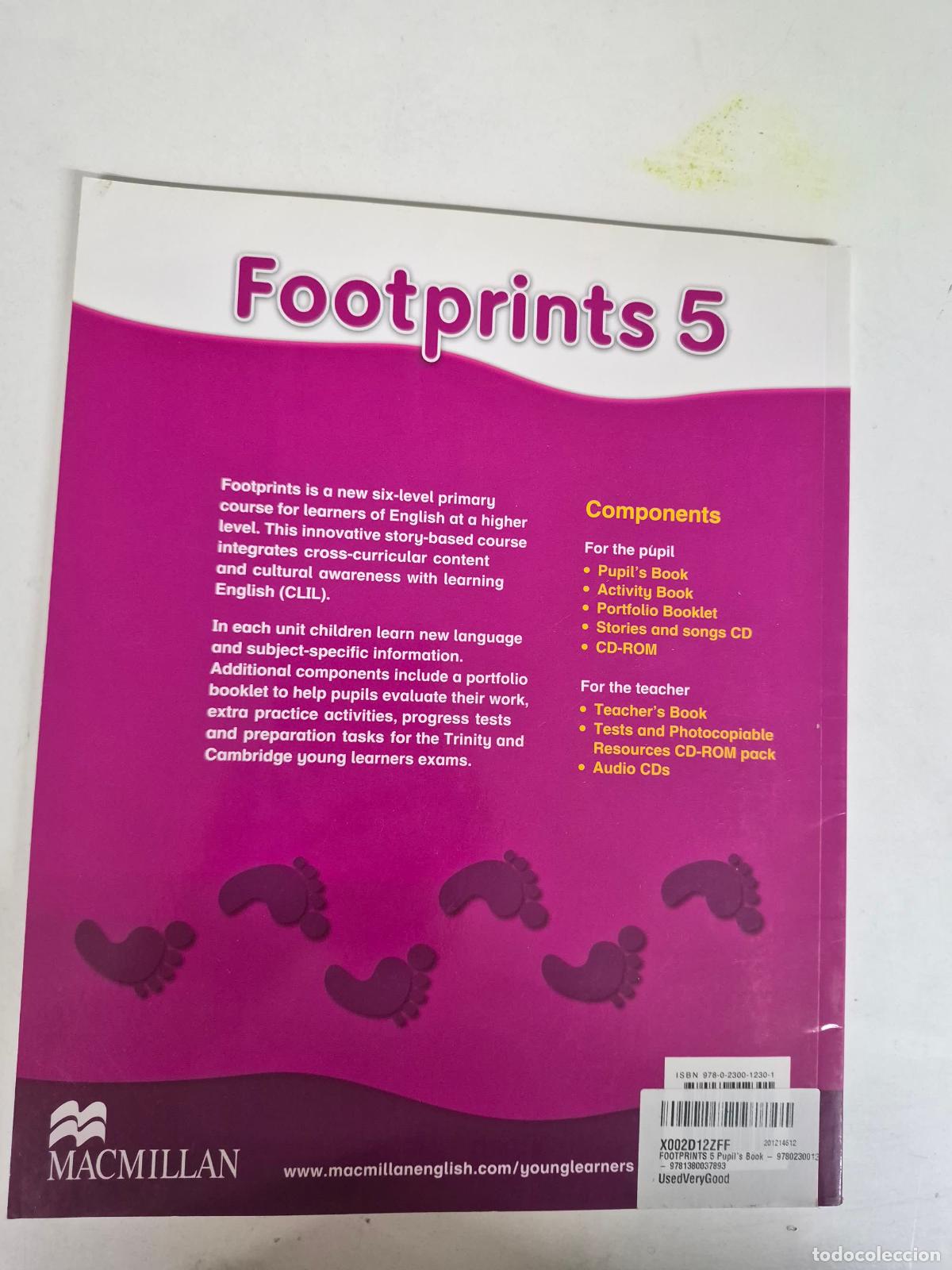Livres d'occasion: FOOTPRINTS 5 Pupil's Book - 9780230012301 - Carol Read, Donna Shaw