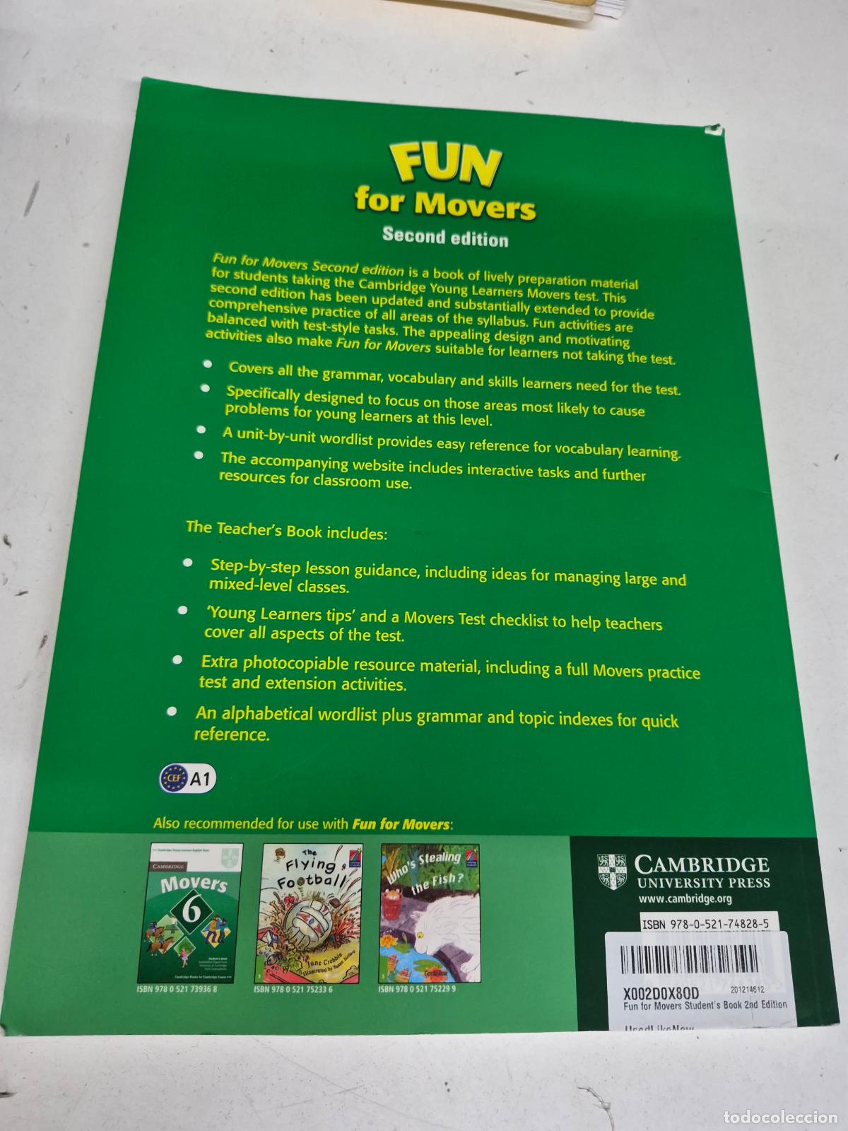 Gebrauchte B&uuml;cher: Fun for Movers Student's Book 2nd Edition - Anne Robinson, Karen Saxby