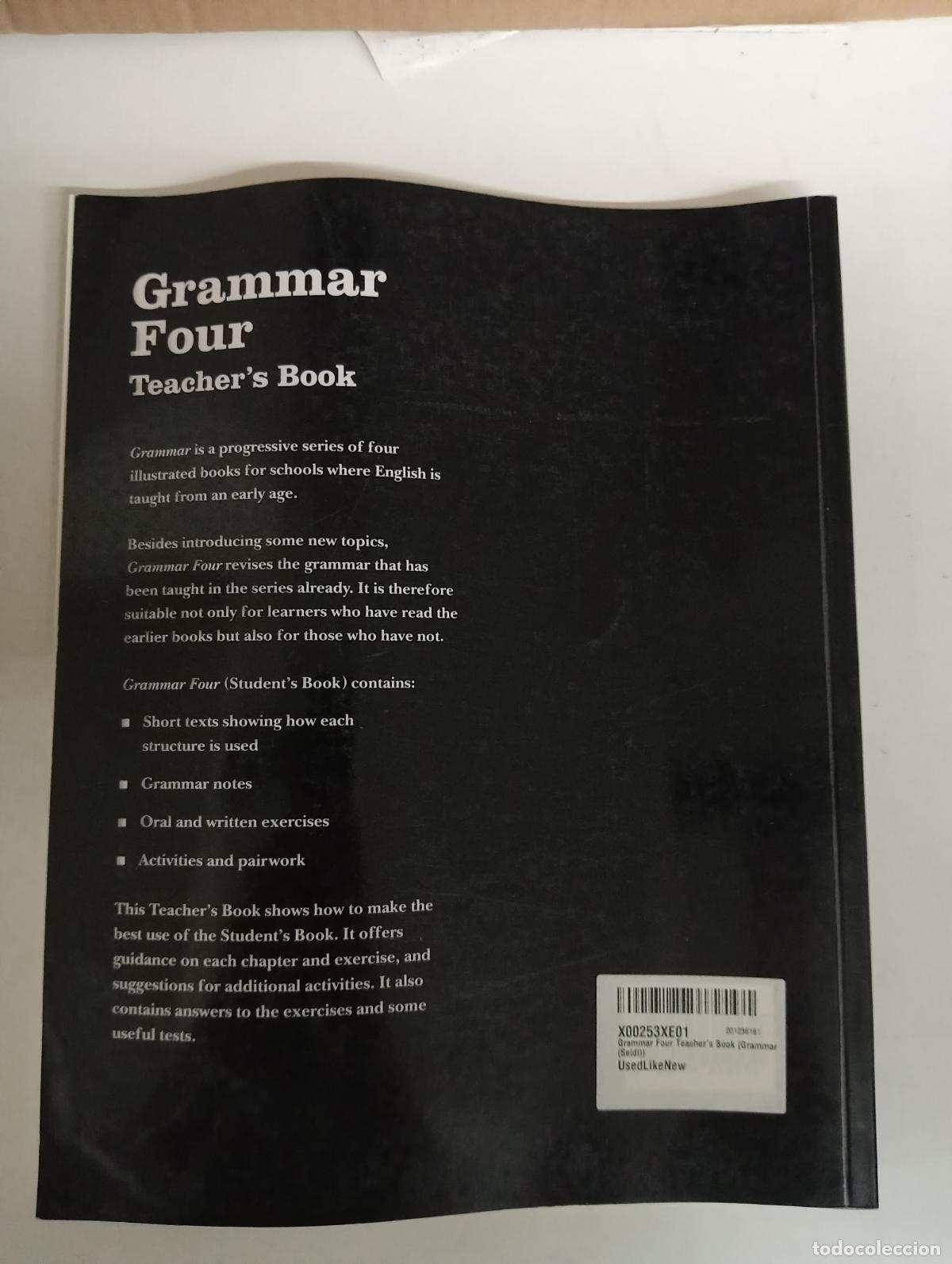 Second hand books: Grammar Four Teacher's Book - Sibbald, Fiona; Mason, Paul