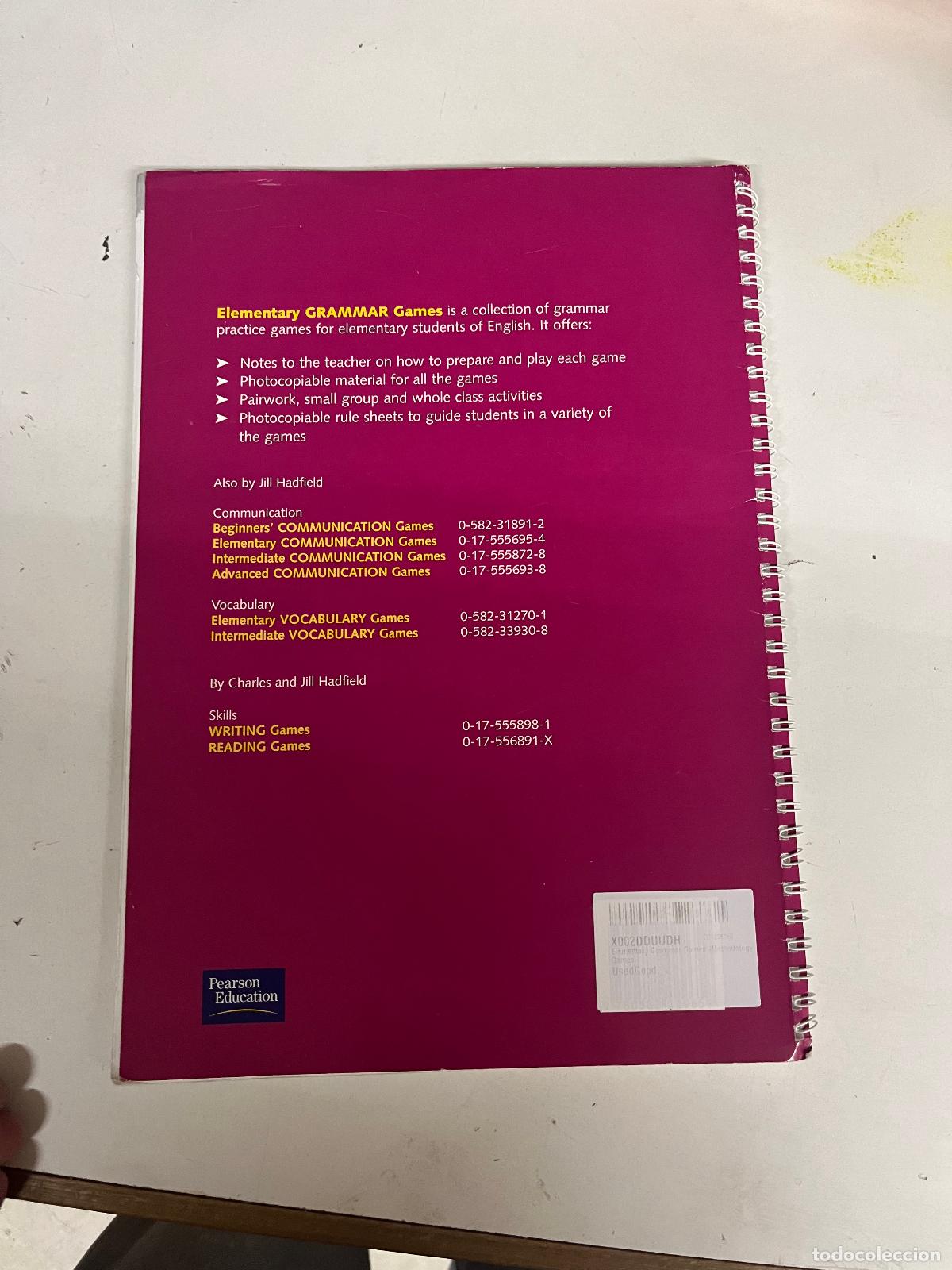 Libri di seconda mano: Elementary Grammar Games (Methodology Games) - Hadfield, Jill