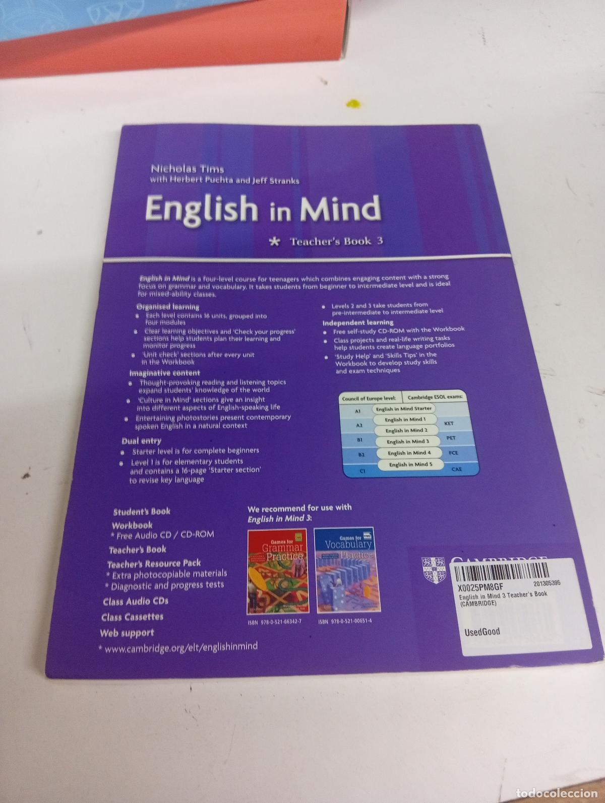 Libri di seconda mano: English in Mind 3 Teacher's Book (CAMBRIDGE) - Tims, Nicholas; Puchta, Herbert; Stranks, Jeff