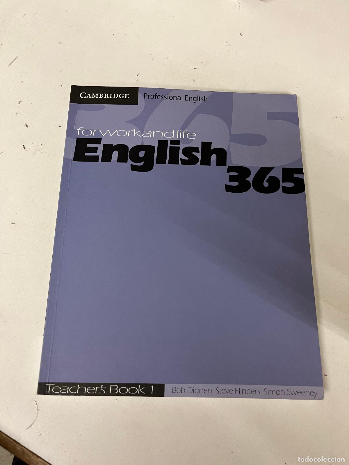 Second hand books: English365 1 Teacher`s Guide: For Work and Life (Cambridge Professional English) - Dignen, Bob; Flin