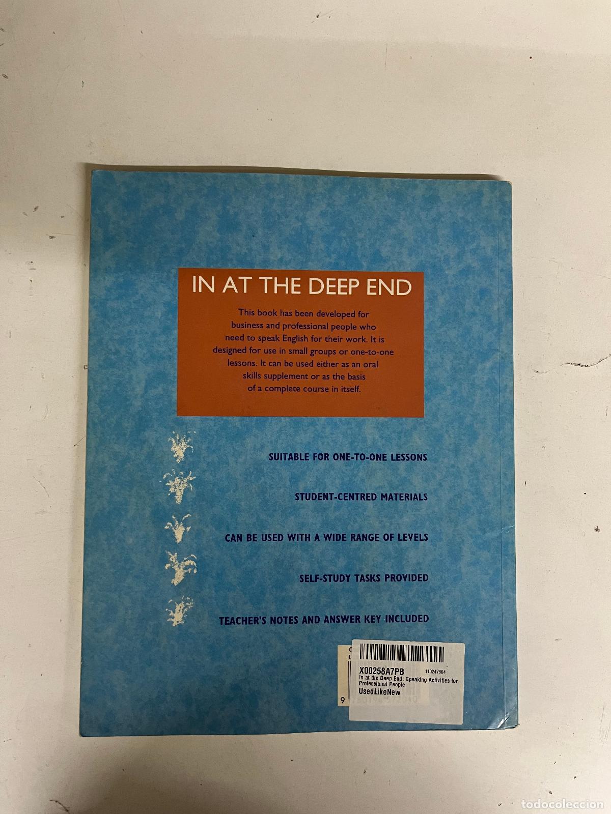 Libri di seconda mano: In at the Deep End: Speaking Activities for Professional People - Hollett, Vicki; Carter, Roger; Lyo