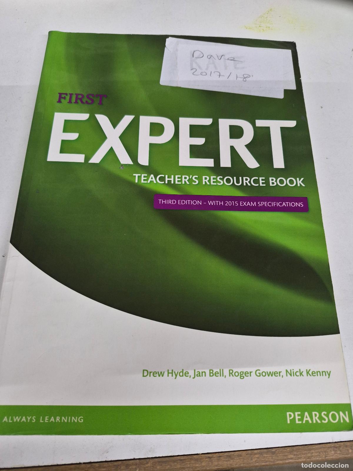 Libri di seconda mano: Expert First. Teacher's Resource Book. Third Edition with 2015 Exam Specifications - Hyde, Drew; Bel