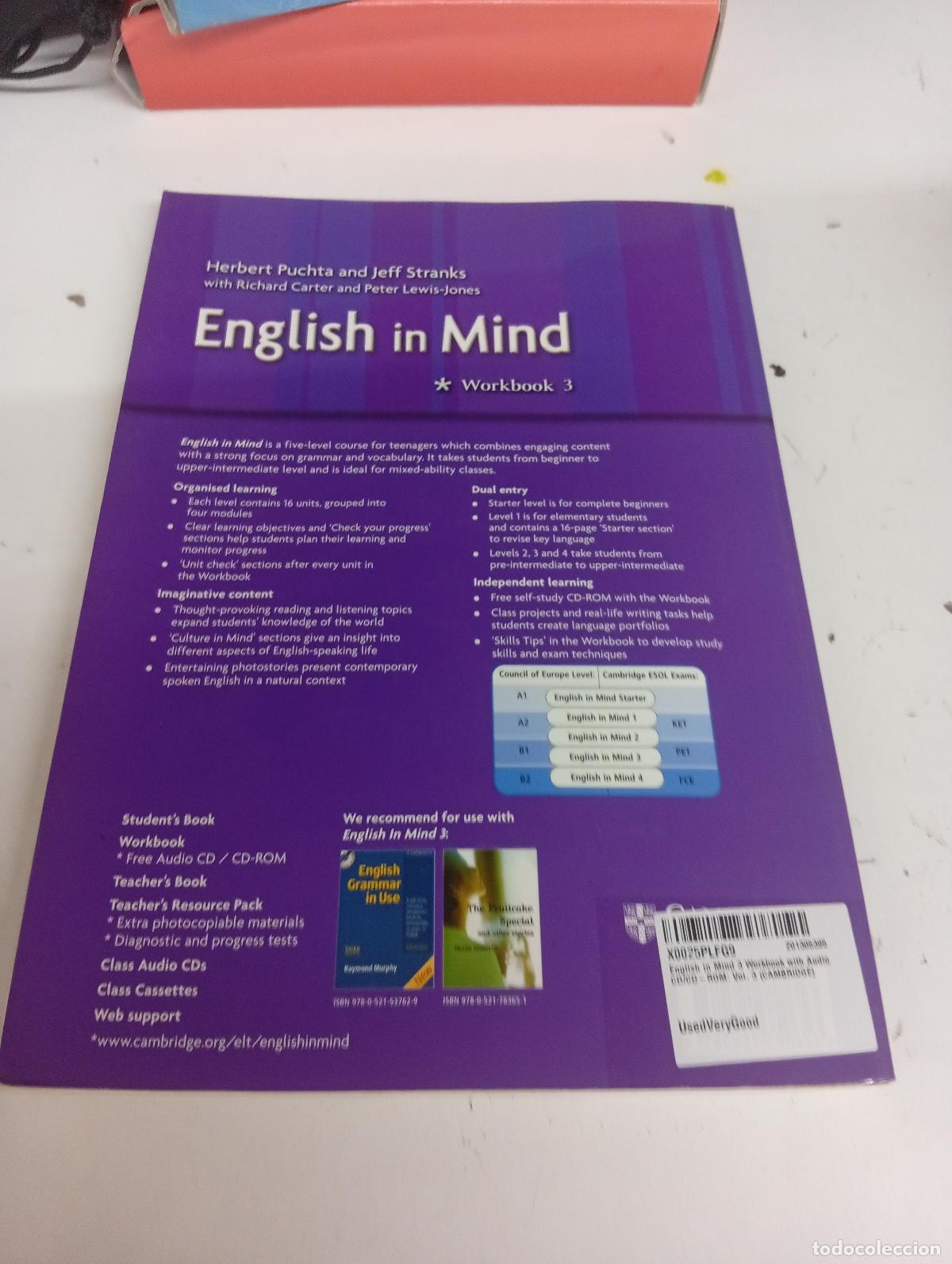 Gebrauchte B&uuml;cher: English in Mind 3 Workbook with Audio CD/CD-ROM: Vol. 3 (CAMBRIDGE) - Puchta, Herbert; Stranks, Jeff