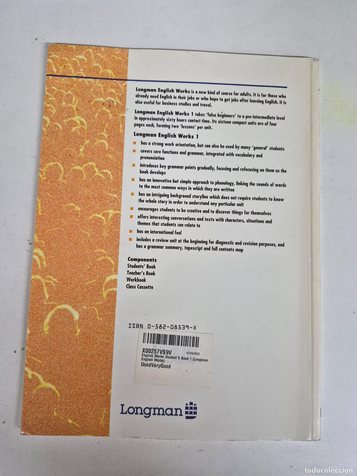 Second hand books: English Works Student'S Book 1 (Longman English Works) - Robert O'Neill