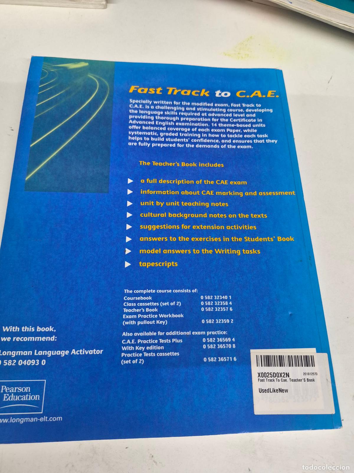 Gebrauchte B&uuml;cher: Fast Track To Cae. Teacher'S Book - Alan Stanton, Susan Morris