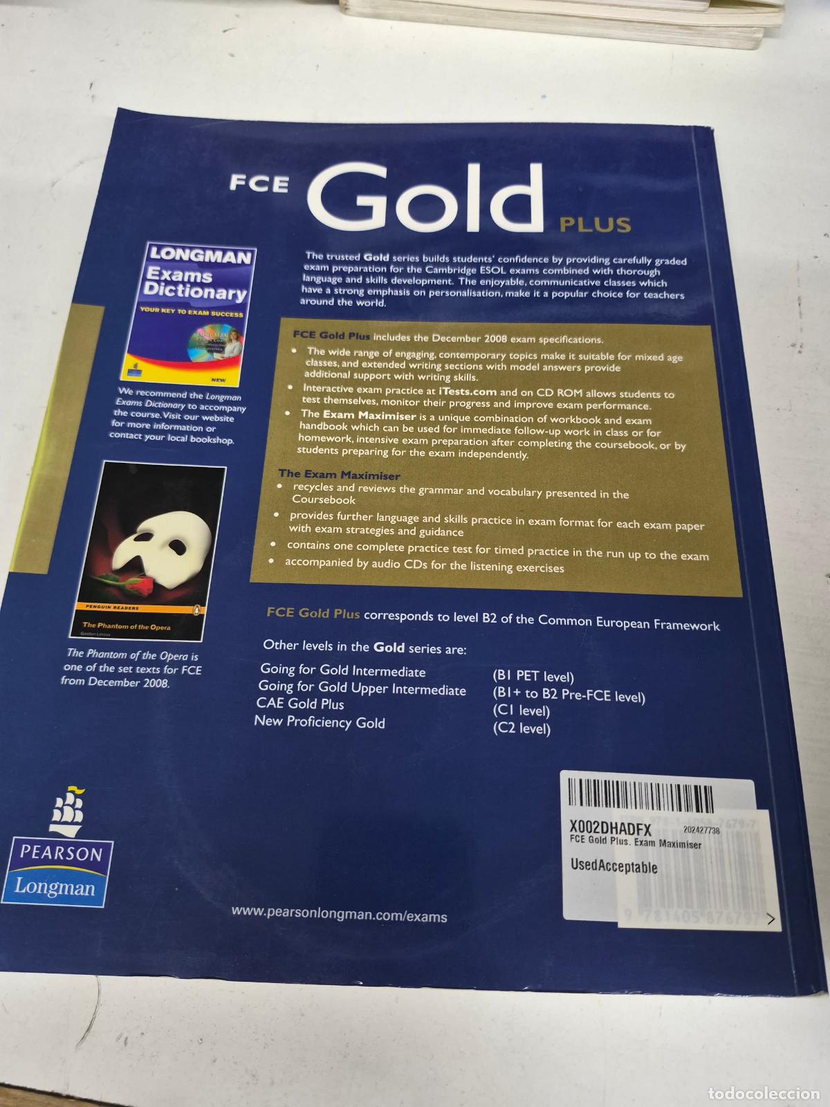 Libri di seconda mano: FCE Gold Plus. Exam Maximiser - Sally Burgess, Jacky Newbrook, Judith Wilson