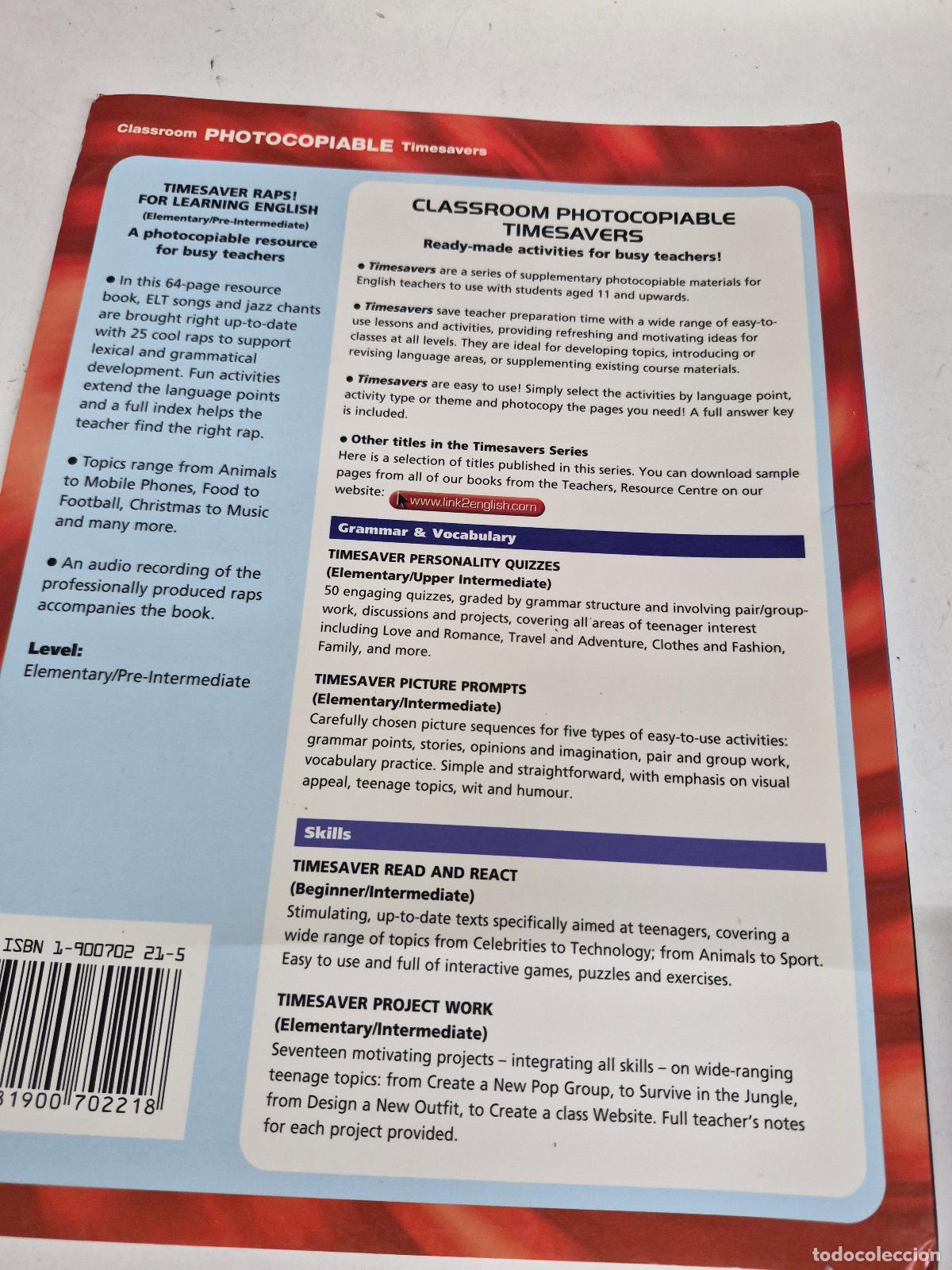 Libri di seconda mano: For Learning English with audio CD (Elementary/Prery/Pre-Intermediate): For Learning English, Photoc
