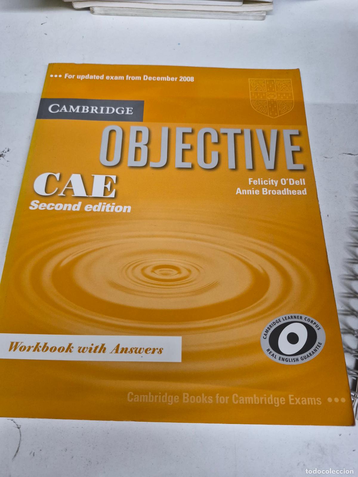 Livros em segunda m&atilde;o: Objective. CAE. Workbook - Second Edition (+ Key): Workbook with Answers - O'Dell, Felicity; Broadhe
