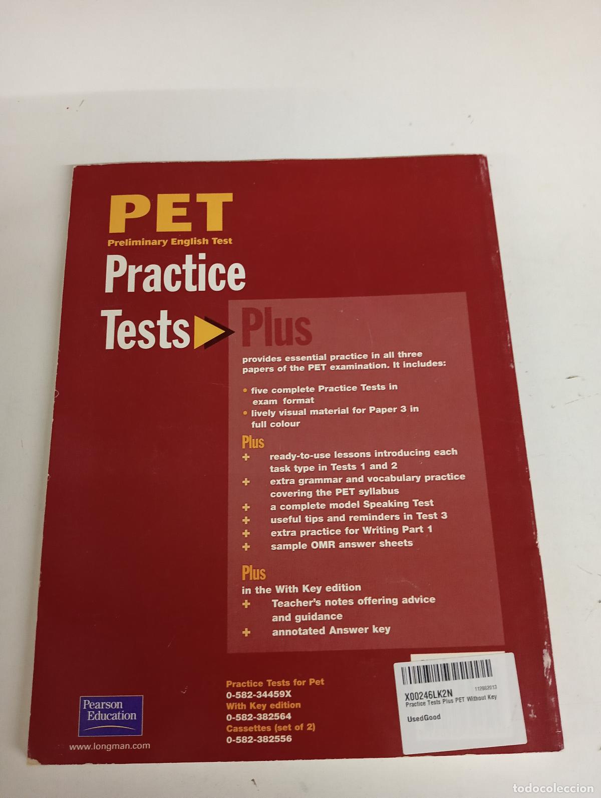 Practice Tests Plus PET Without Key - Hashemi, Louise; Thomas, Barbara