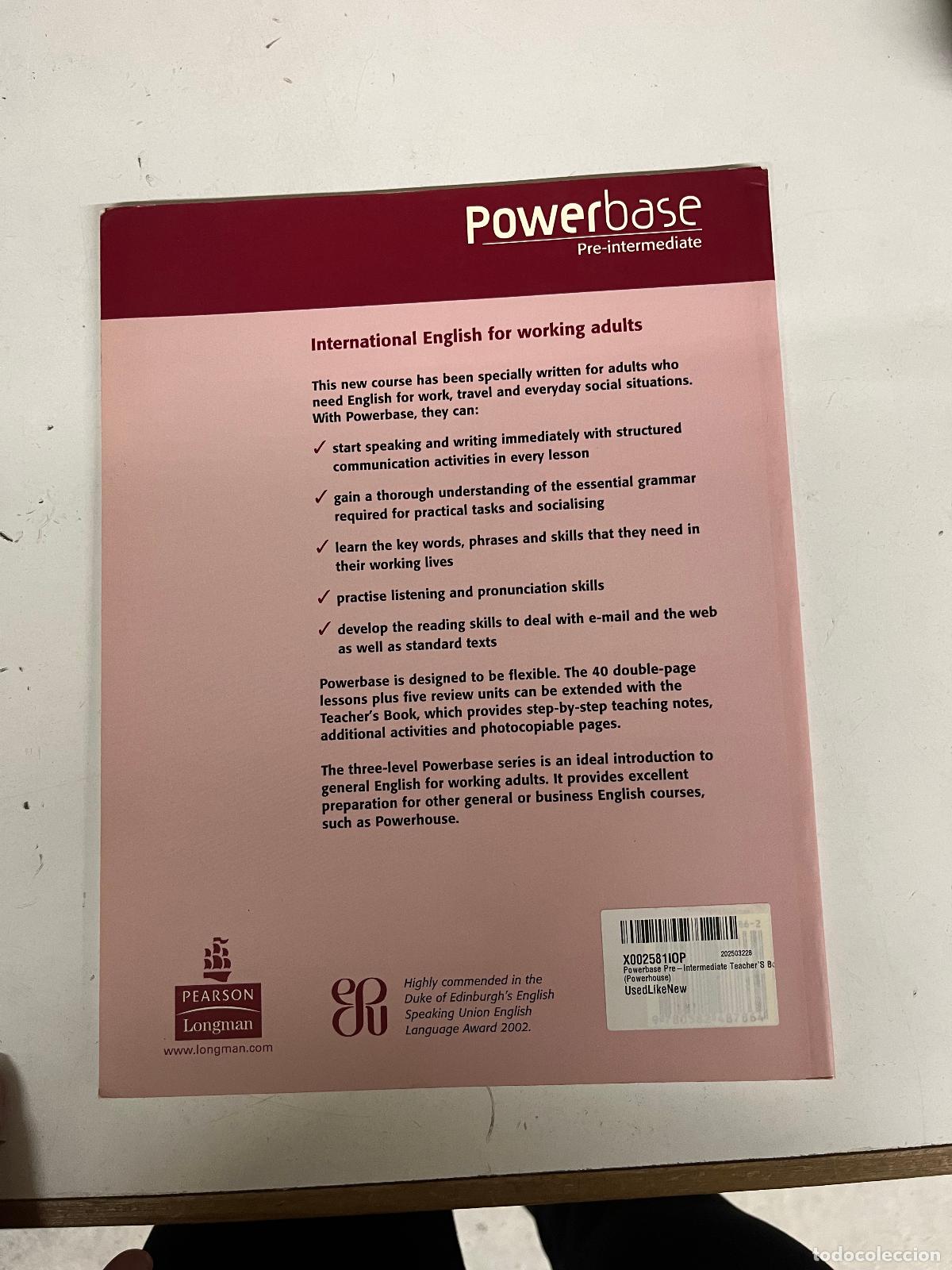Gebrauchte B&uuml;cher: Powerbase Pre-Intermediate Teacher'S Book (Powerhouse) - Barrall, Irene