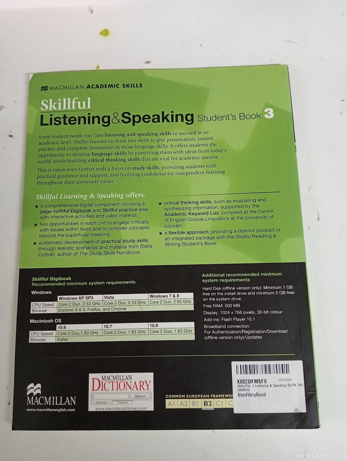 Second hand books: SKILLFUL 3 Listening & Speaking Sb Pk: Vol. 3 (Skilfull) - Boyle, Mike; Kisslinger, Ellen