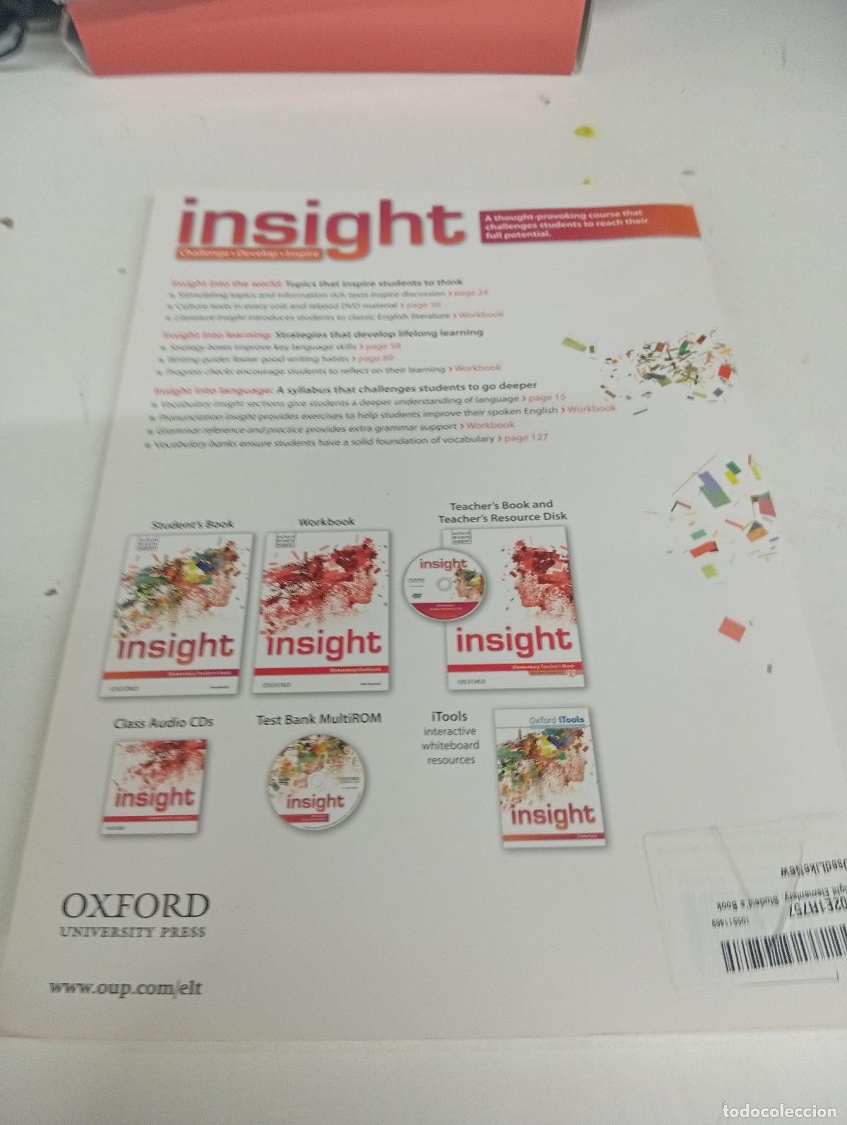 Libros de segunda mano: Insight Elementary. Students Book - Beddall, Fiona - Foto 1
