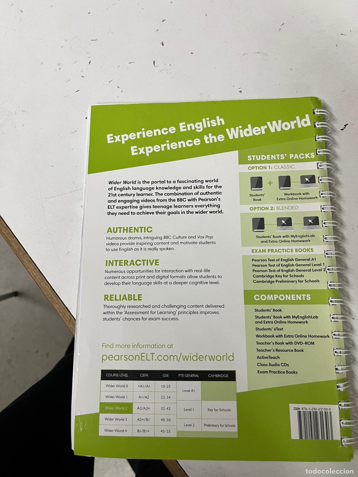 Gebrauchte B&uuml;cher: Wider world. Teacher's book. Per le Scuole superiori. Con ebook. Con espansione online. Con DVD-ROM