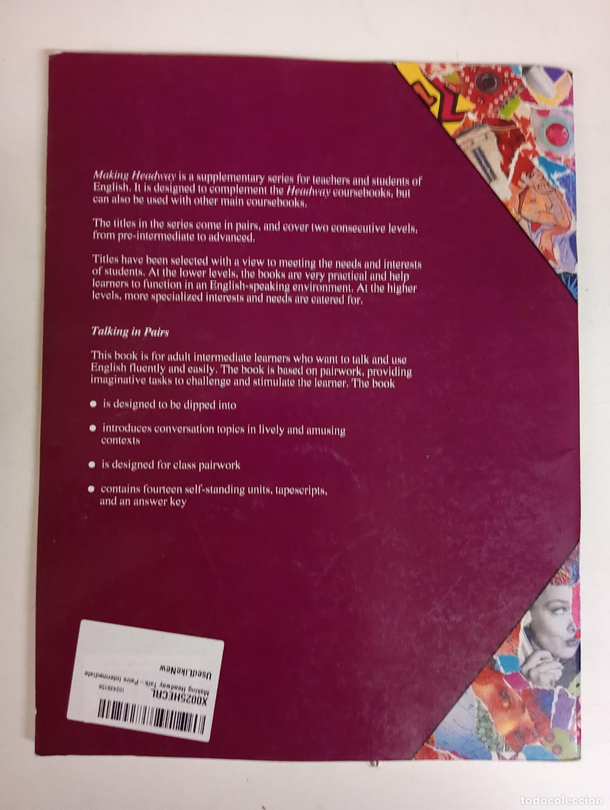 Second hand books: Making Headway Talk-Pairs Intermediate - Bastow, Tania; Jones, Ceri