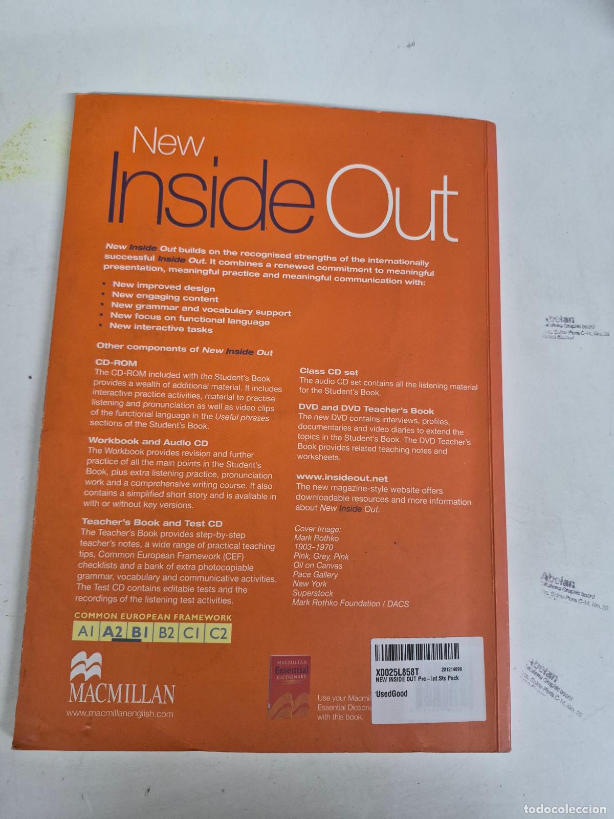 Second hand books: NEW INSIDE OUT Pre-int Sts Pack - Kay, Sue; Jones, Vaughan