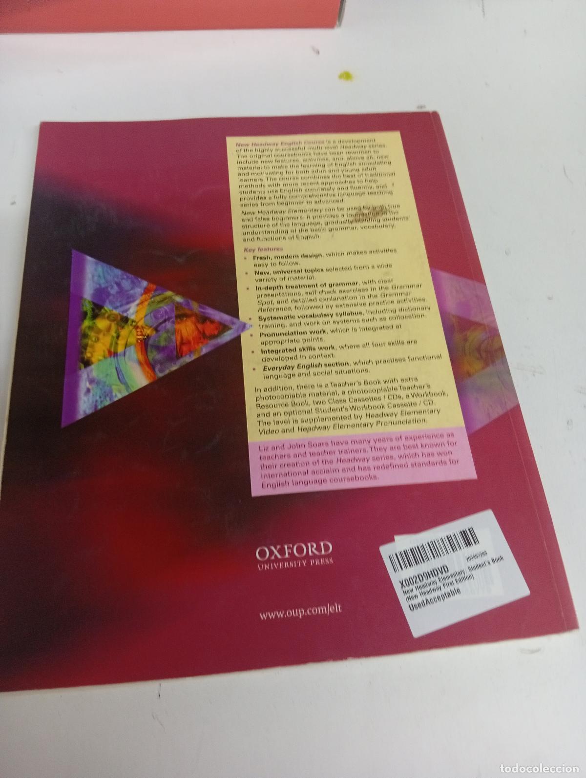 Libri di seconda mano: New Headway Elementary: Student's Book (New Headway First Edition) - Soars, Liz; Soars, John