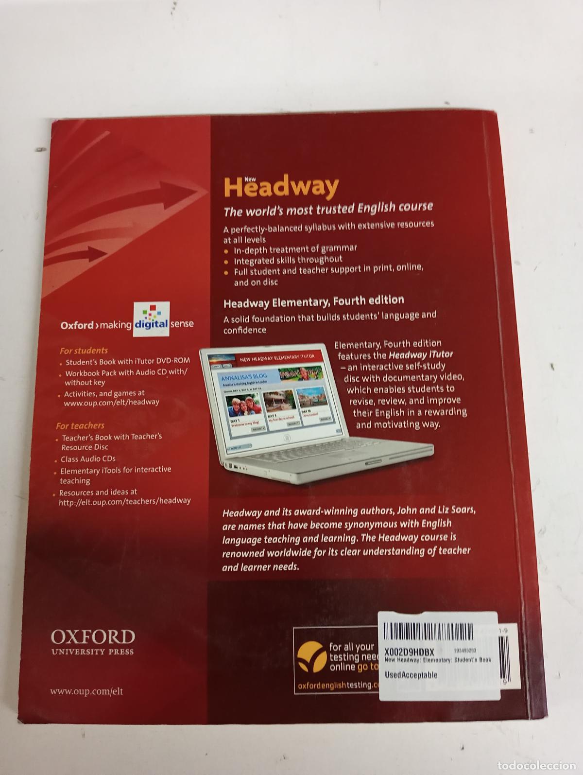 Libri di seconda mano: New Headway: Elementary: Student's Book - Soars, Liz; Soars, John