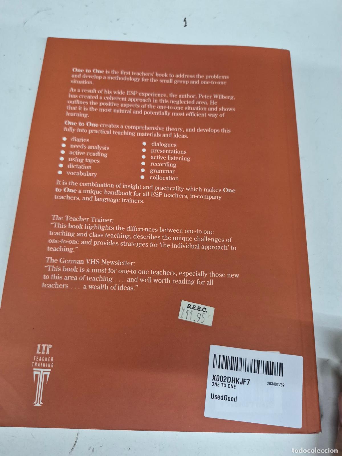 Libros de segunda mano: ONE TO ONE - Wilberg, Peter - Foto 1