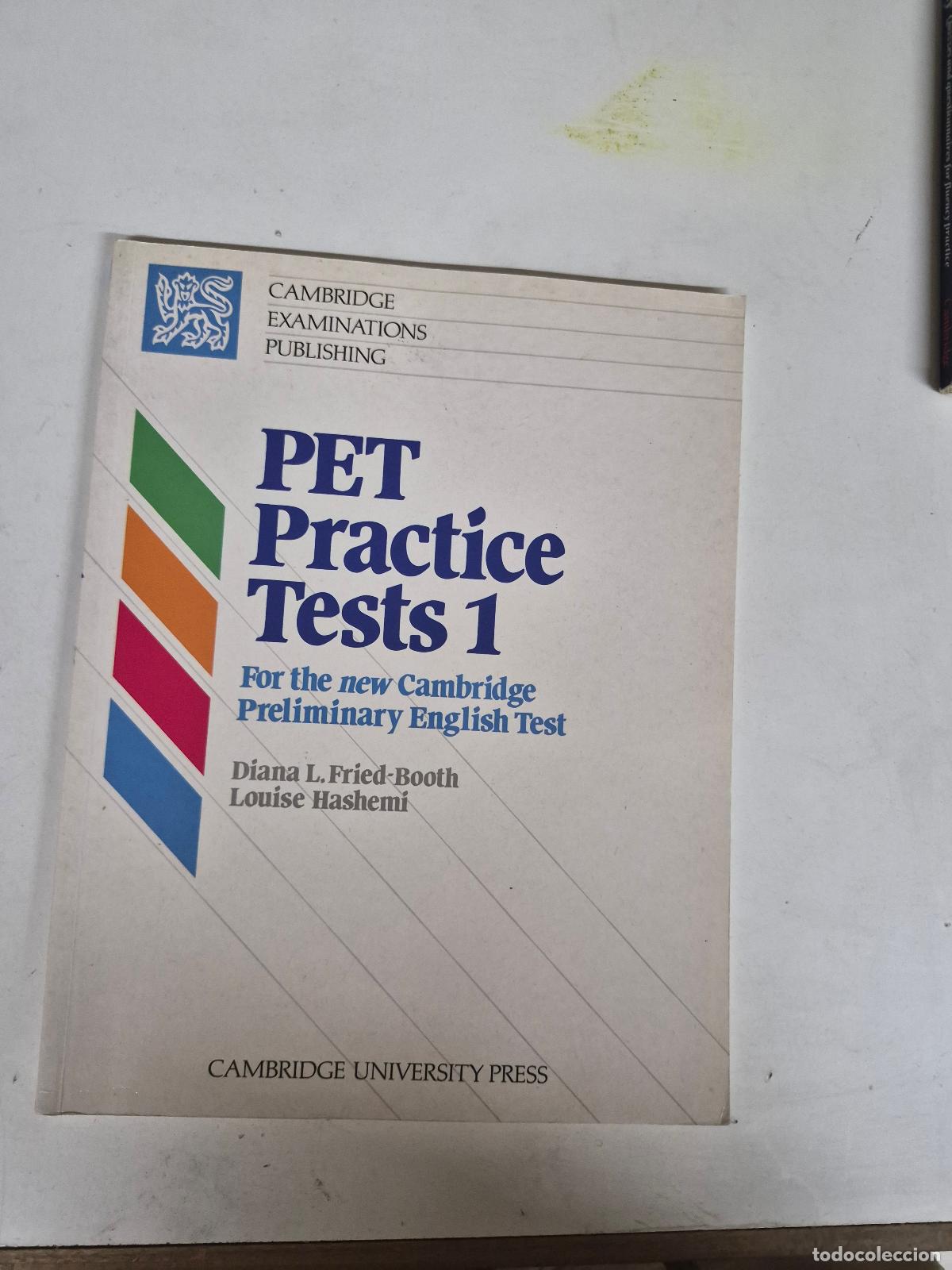 Second hand books: PET Practice Tests 1 Student's book: For the New Cambridge Preliminary English Test - Fried-Booth, D