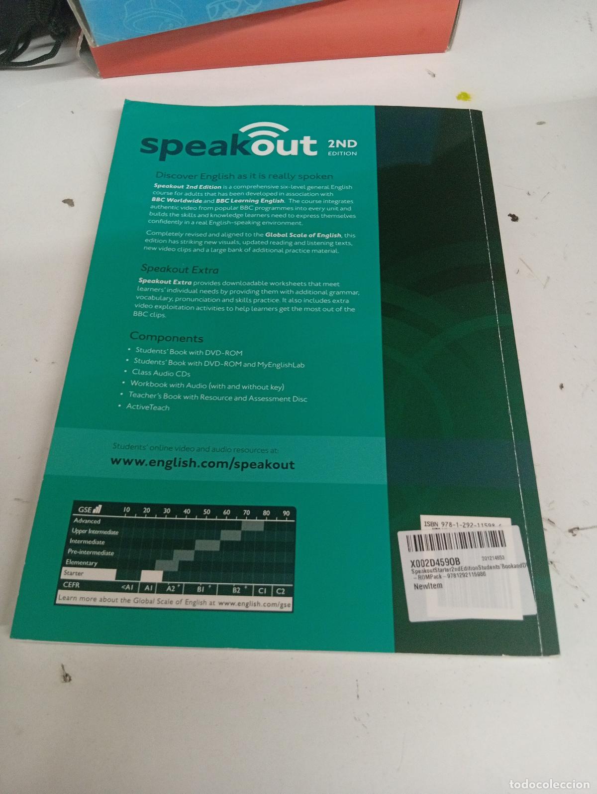Second hand books: Speakout Starter 2nd Edition Students' Book and DVD-ROM Pack - Frances Eales, Steve Oakes
