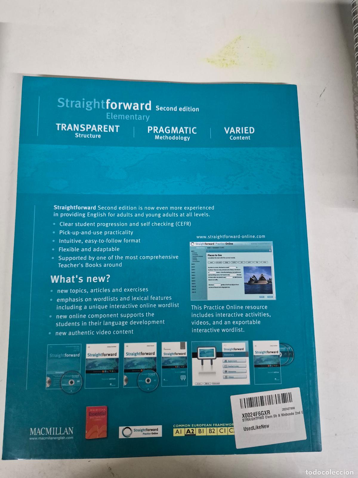 Libros de segunda mano: STRAIGHTFWD Elem Sb & Webcode 2nd Ed - Clandfield, Lindsay - Foto 1