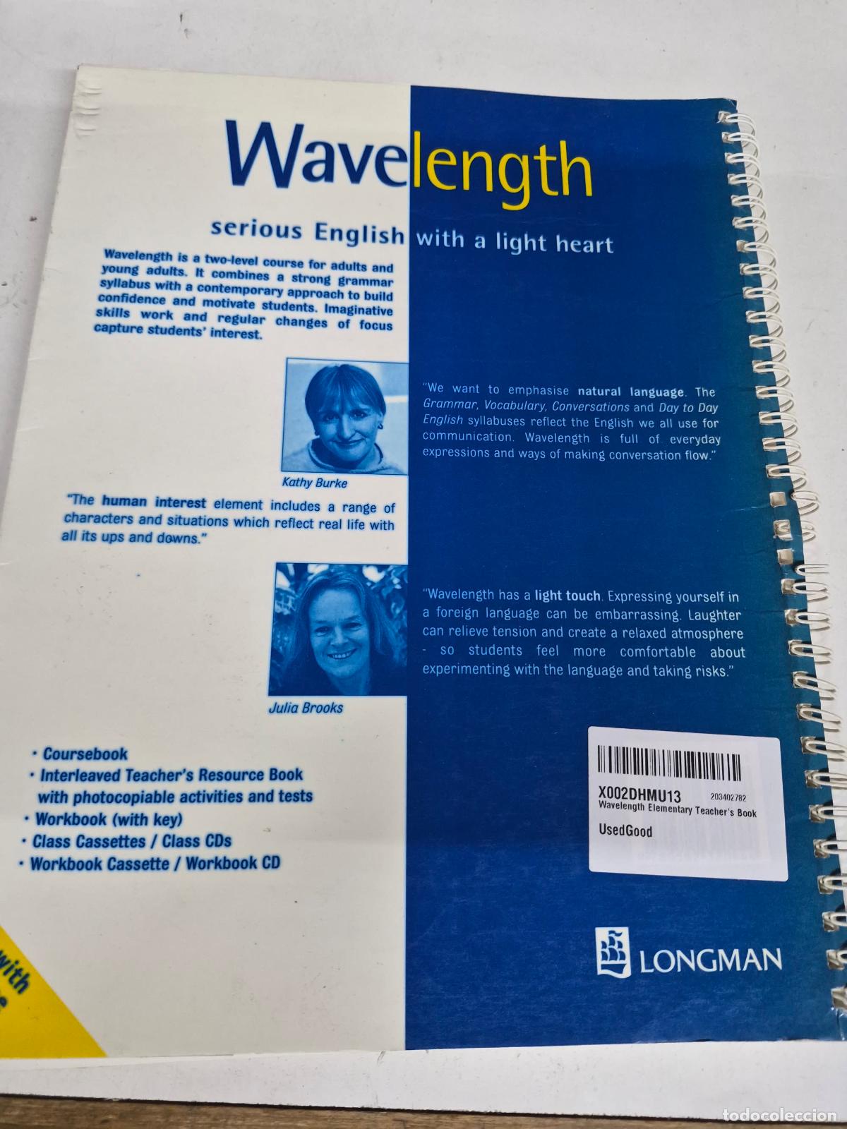 Libros de segunda mano: Wavelength Elementary Teacher's Book - Burke, Kathy; Brooks, Julia; Lodge, Patricia; Rushton, Lynne