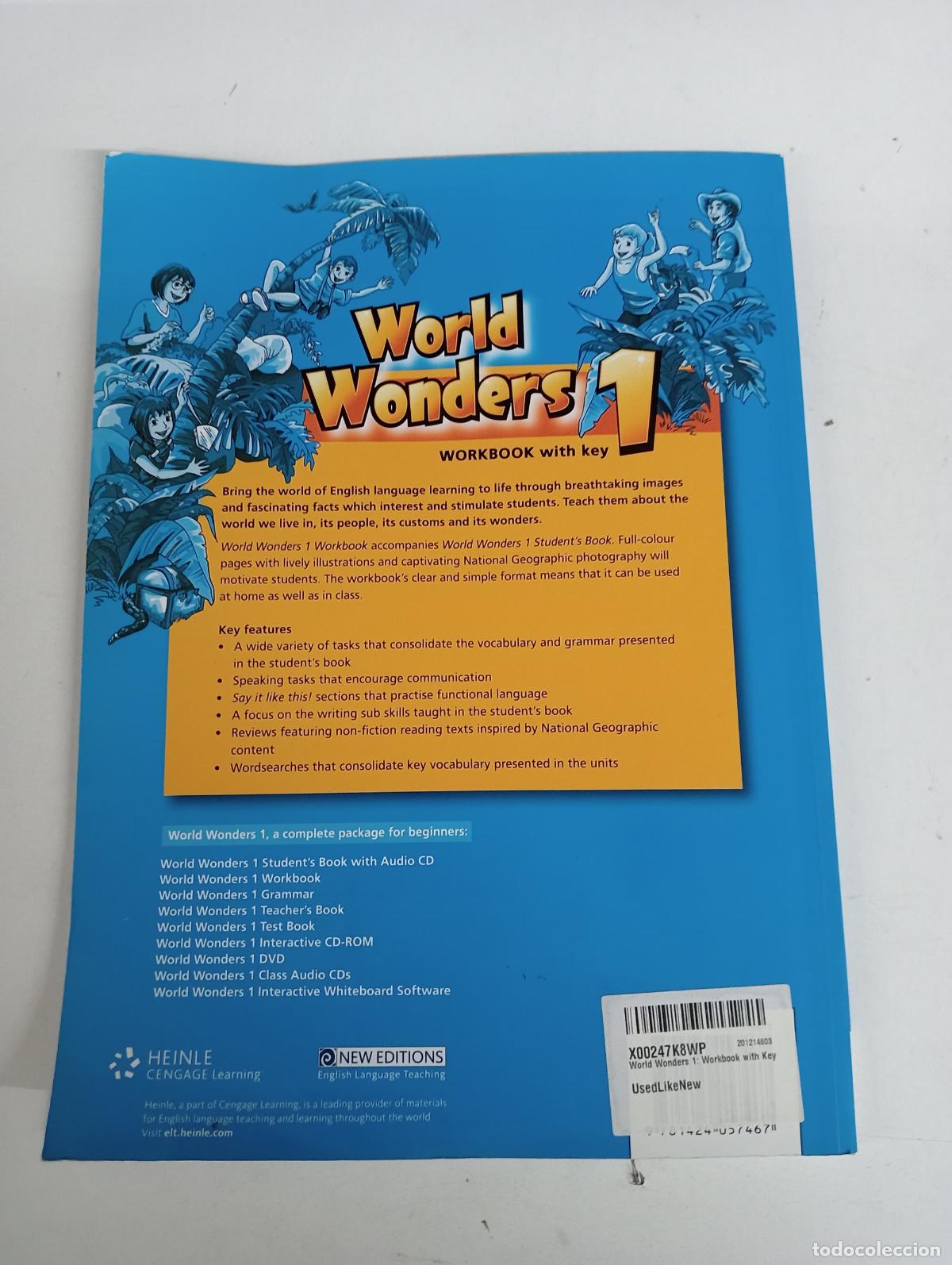 Libros de segunda mano: World Wonders 1: Workbook with Key - Heath, Jennifer