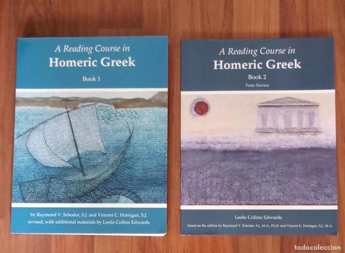 Libros de segunda mano: A READING COURSE IN HOMERIC GREEK. Book 1 - Book 2 . third edition revised. focus publishing