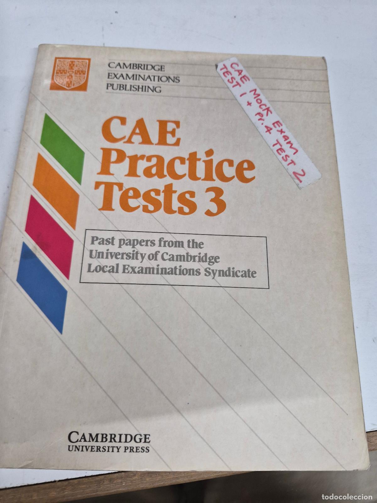 Libri di seconda mano: CAE PRACTICE TESTS 3-STS BOOK