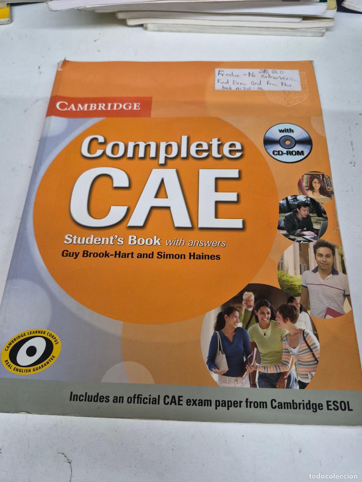 Gebrauchte B&uuml;cher: Complete CAE Student's Book with Answers with CD-ROM (CAMBRIDGE) - Brook-Hart, Guy; Haines, Simon