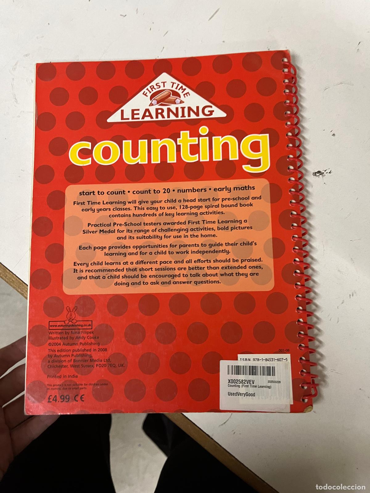 Libros de segunda mano: Counting (First Time Learning) - Nina Filipek - Foto 2