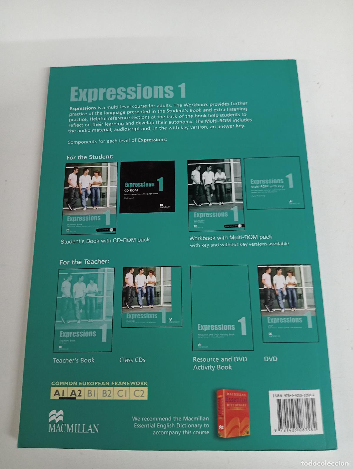 Libros de segunda mano: EXPRESSIONS 1 Wb -Key Pk (+Multi ROM) - Kate Pickering - Foto 2