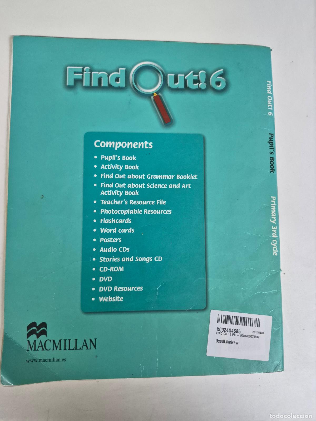 Libros de segunda mano: FIND OUT 6 Pb - M. Ormerod, D. Shaw - Foto 2