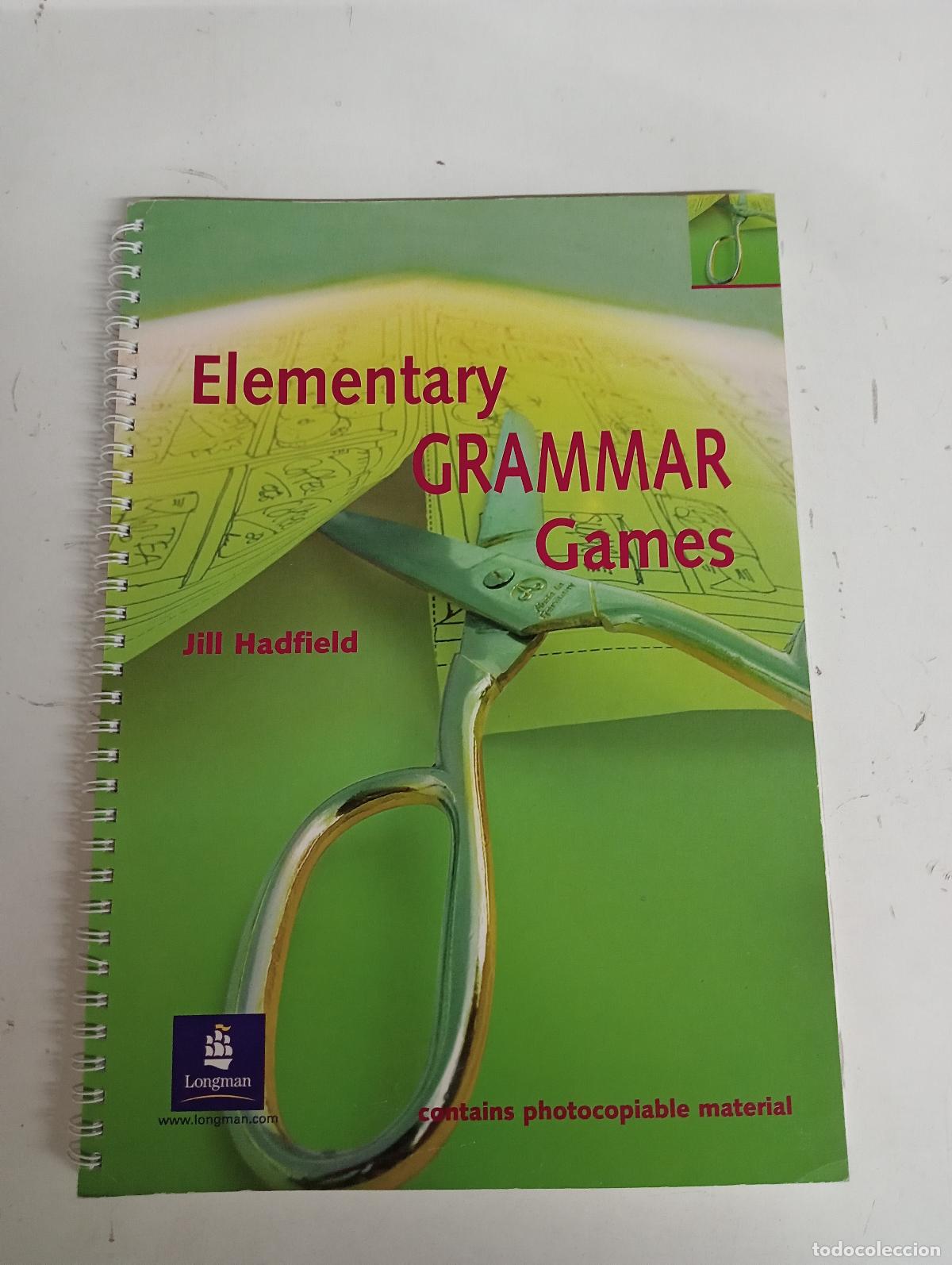 Second hand books: Elementary Grammar Games (Methodology Games) - Hadfield, Jill