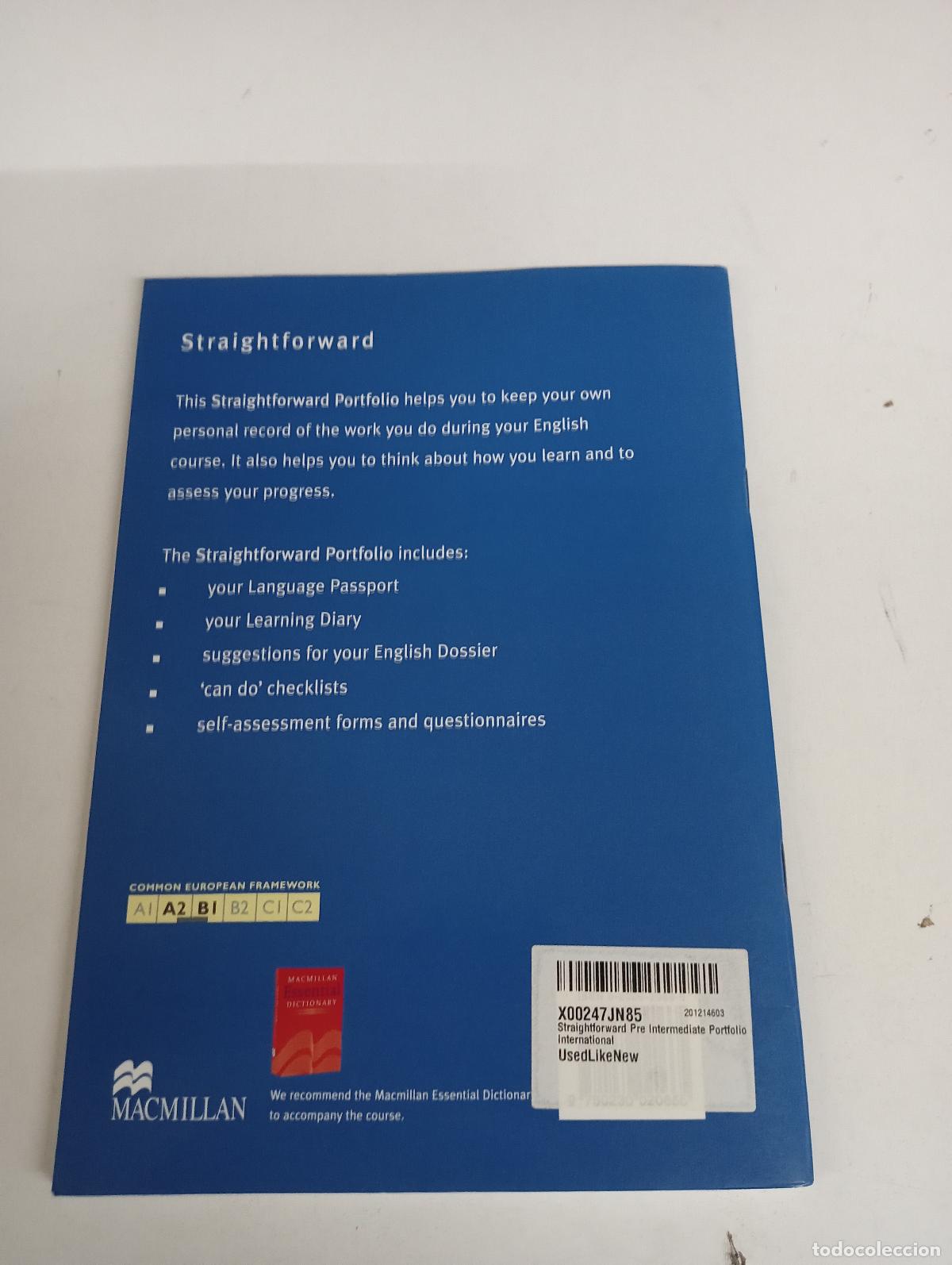 Libros de segunda mano: Straightforward Pre Intermediate Portfolio International - Foto 2