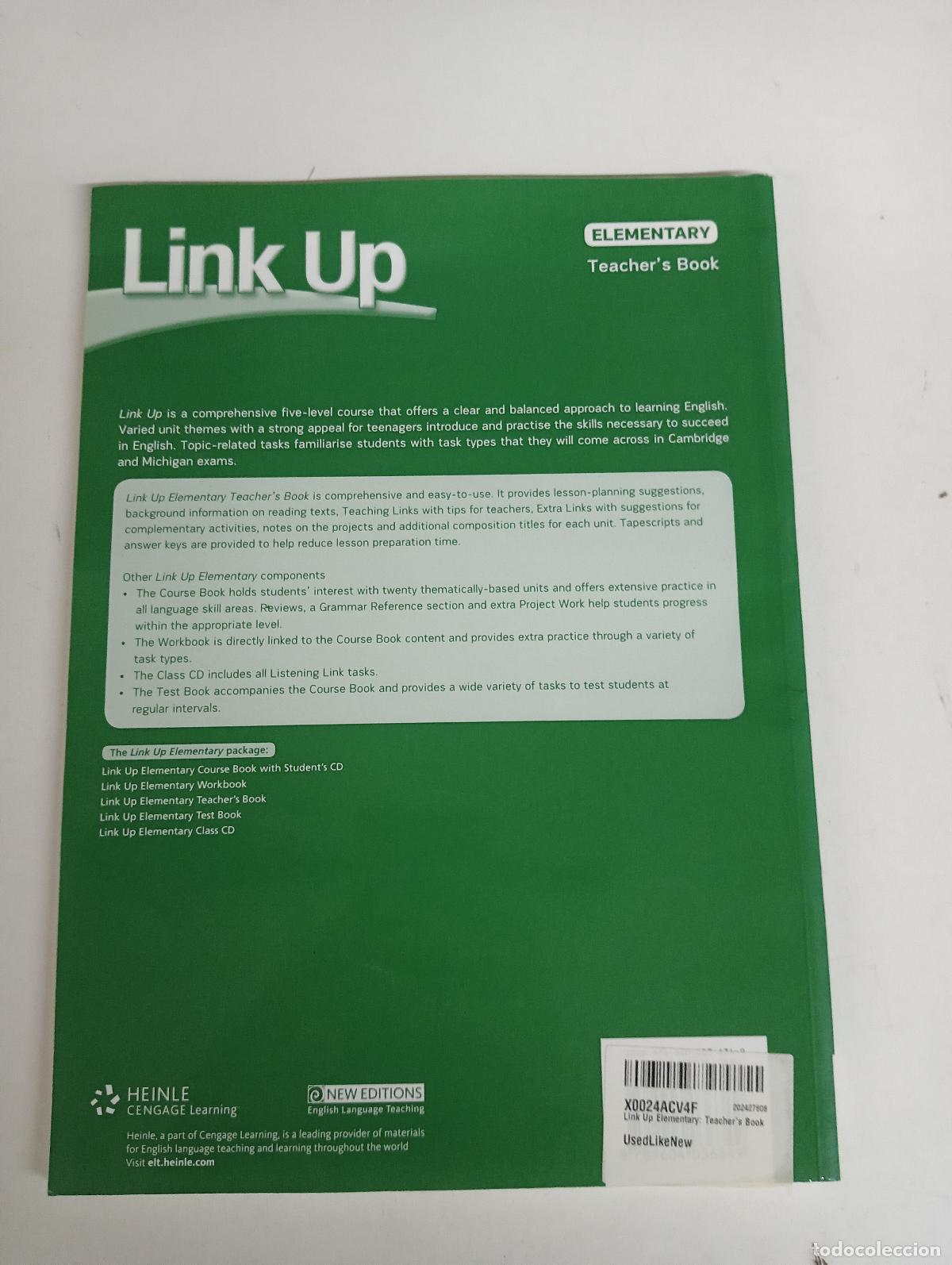 Libros de segunda mano: Link Up Elementary: Teachers Book - Foto 2