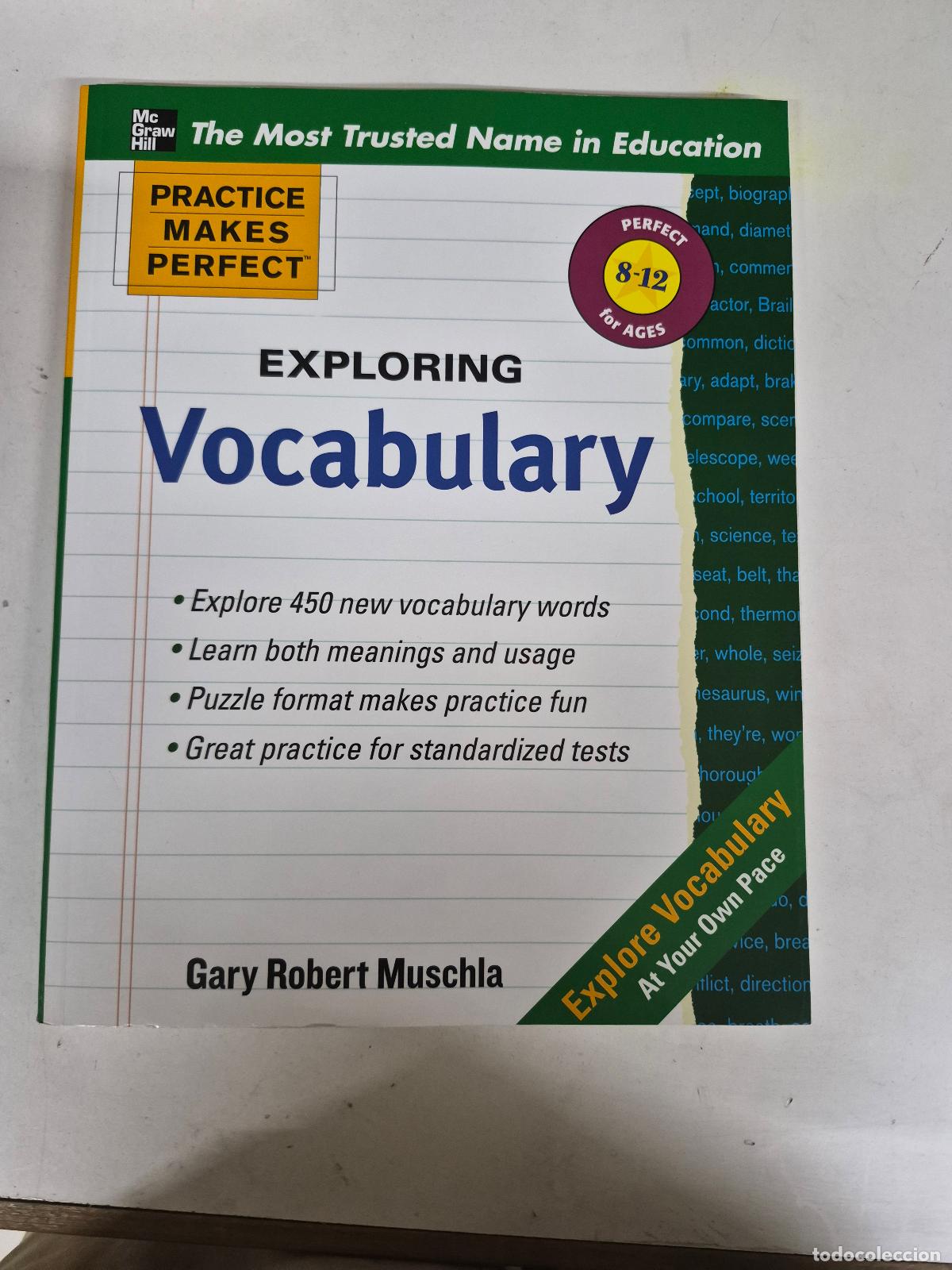 Second hand books: Practice Makes Perfect Exploring Vocabulary (Practice Makes Perfect Series) - Gary Muschla