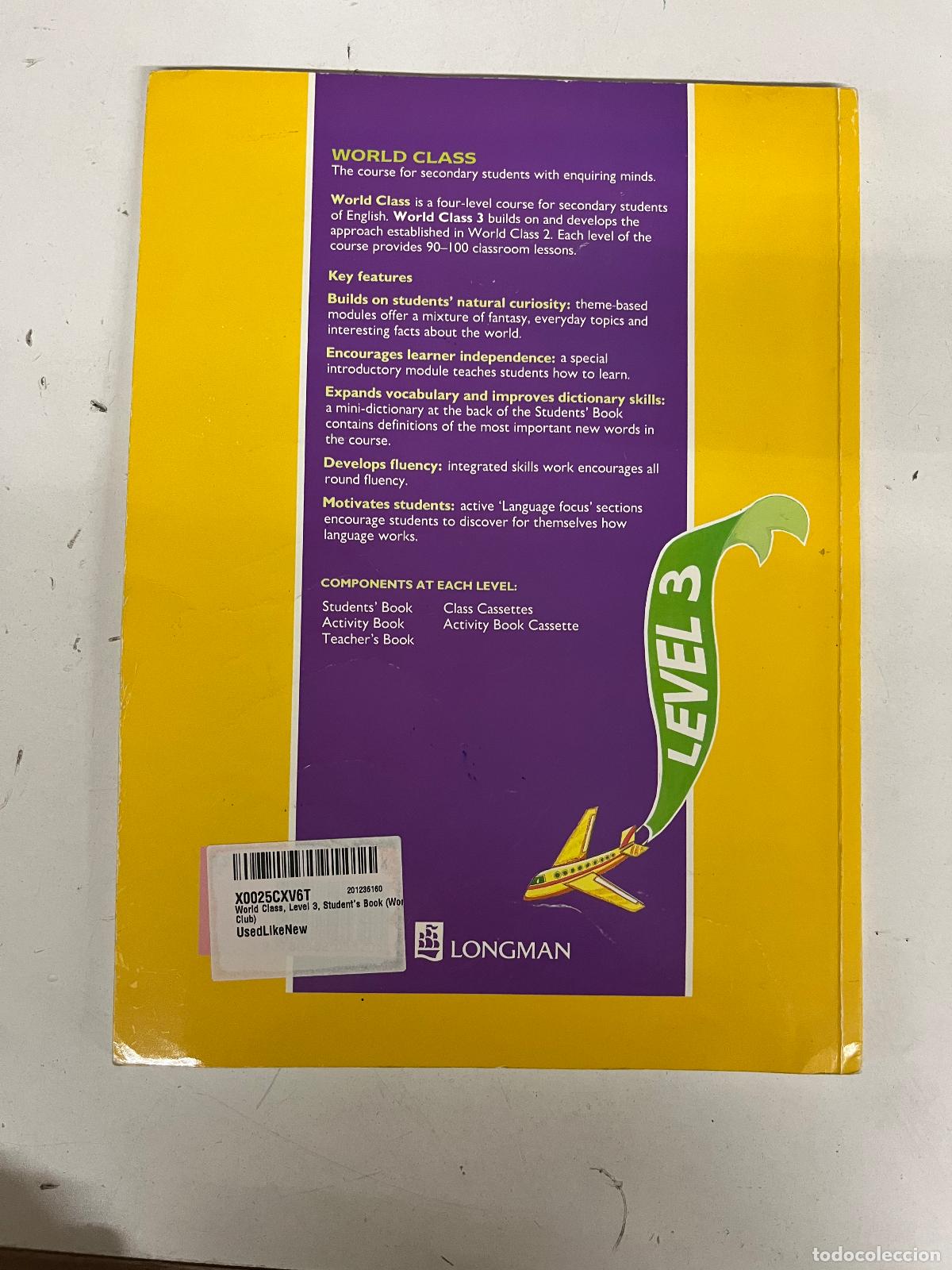 Libros de segunda mano: World Class, Level 3, Students Book - Harris, Michael; Mower, David - Foto 2