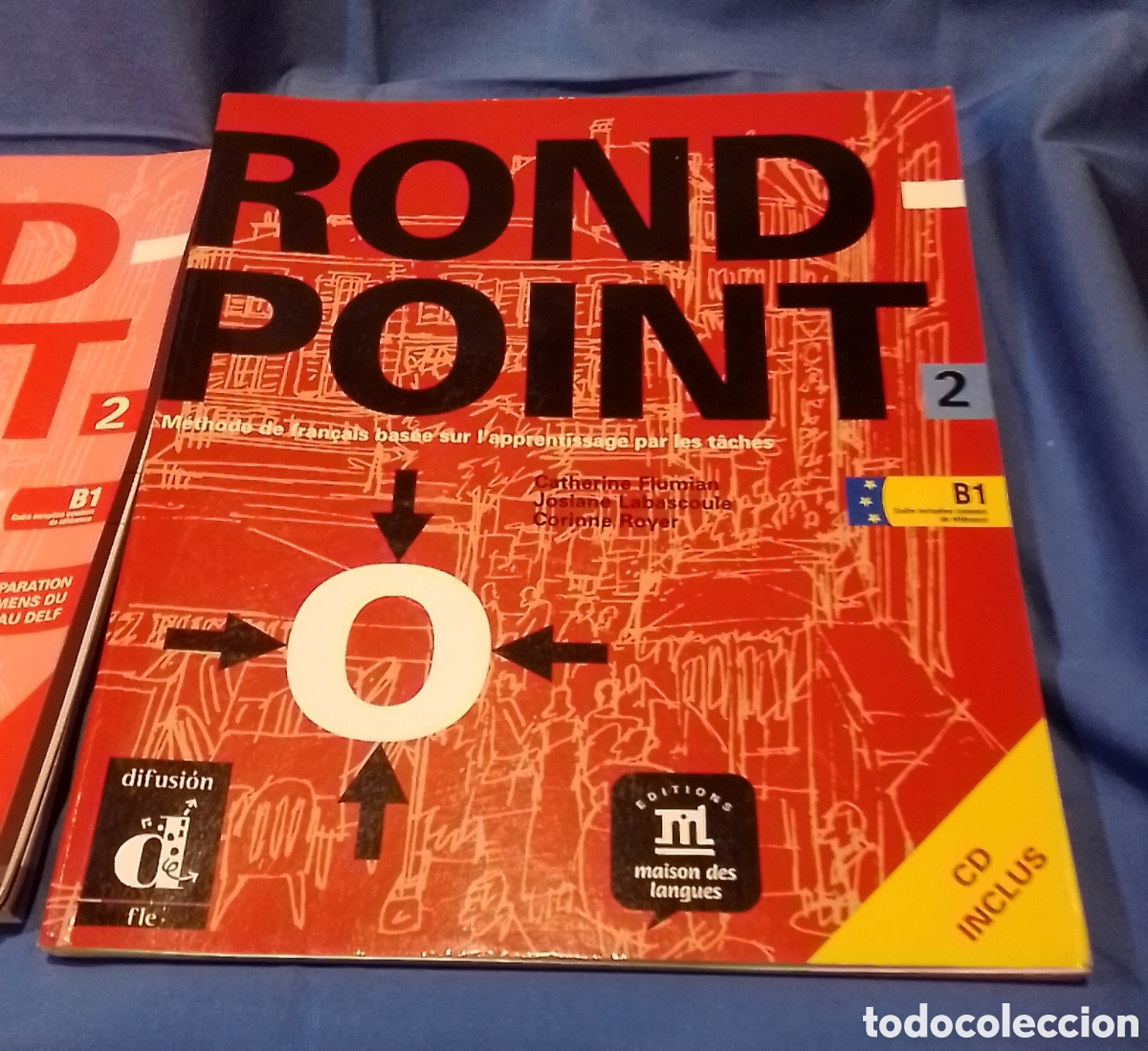 Libros de segunda mano: Libro y cuaderno Rond Point y CDs - Foto 2