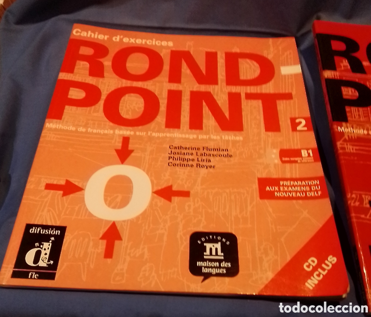 Libros de segunda mano: Libro y cuaderno Rond Point y CDs - Foto 6